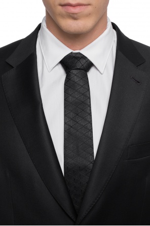 Tie with a 'gucci game' motif, zdjęcie 2 Tie with a 'gucci game' motif od Gucci